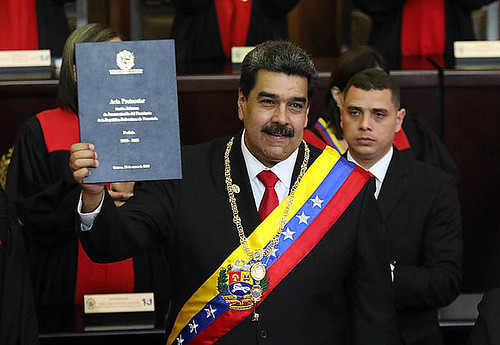 Dictador Maduro exige levantamiento de sanciones para iniciar negociación con oposición